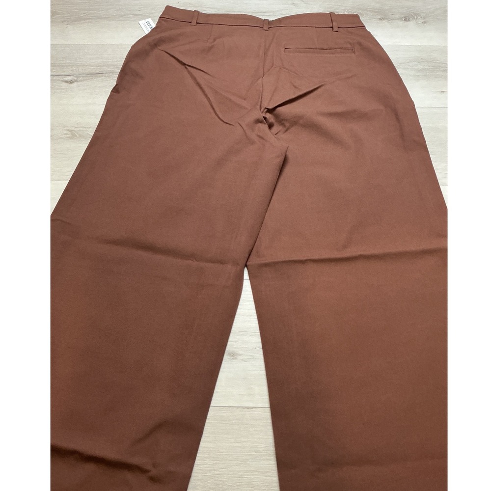 Old Navy Pixie Super Wide Leg Pants Women 14 Tall Brown New With Tags - Picture 8 of 8